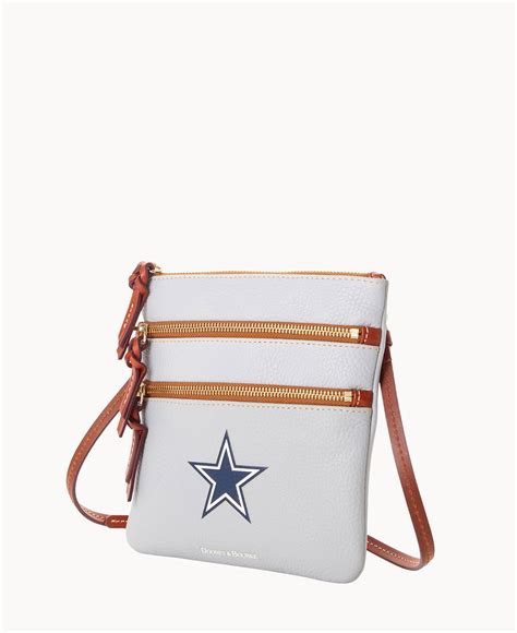 Dooney & Bourke NFL Cowboys Triple Zip Crossbody.